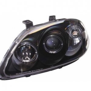 foco delanteros angel eyes negros para honda civic 95 99