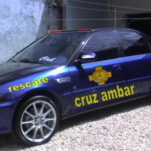 civic de ambar vehiculo de primer respuesta